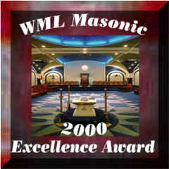 WML Masonic Excellence Award 2000
